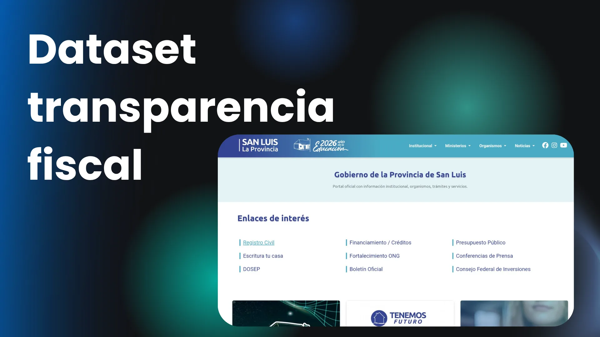 Portada de Dataset Transparencia Fiscal